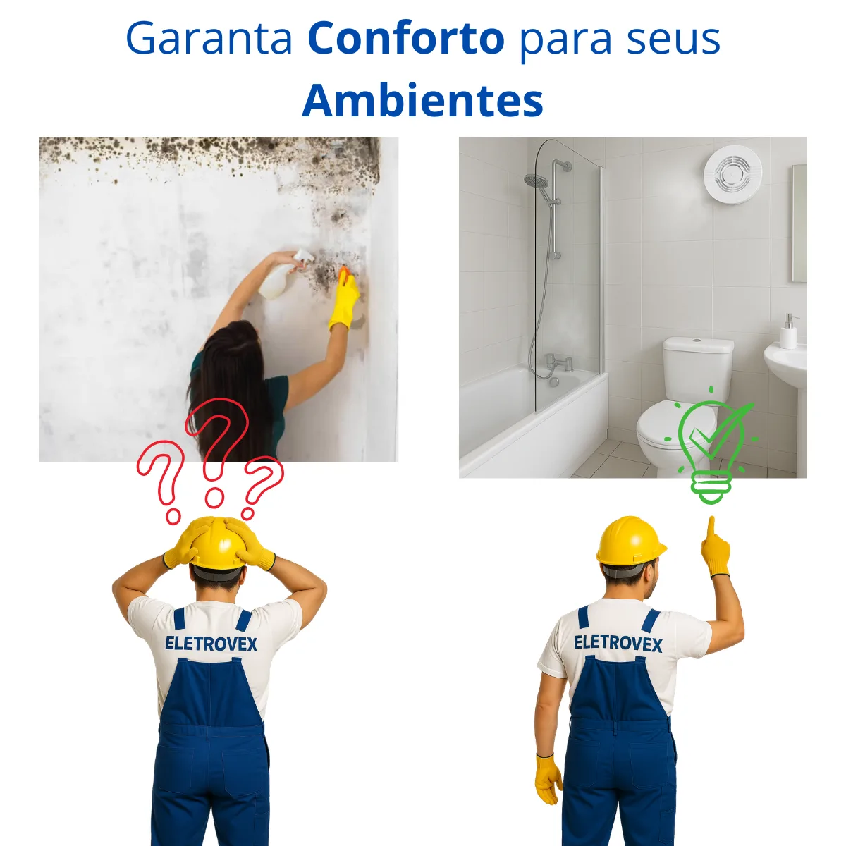 Exaustor Ventilador Banheiro 100mm Com Grade Duto 110v 220v 14