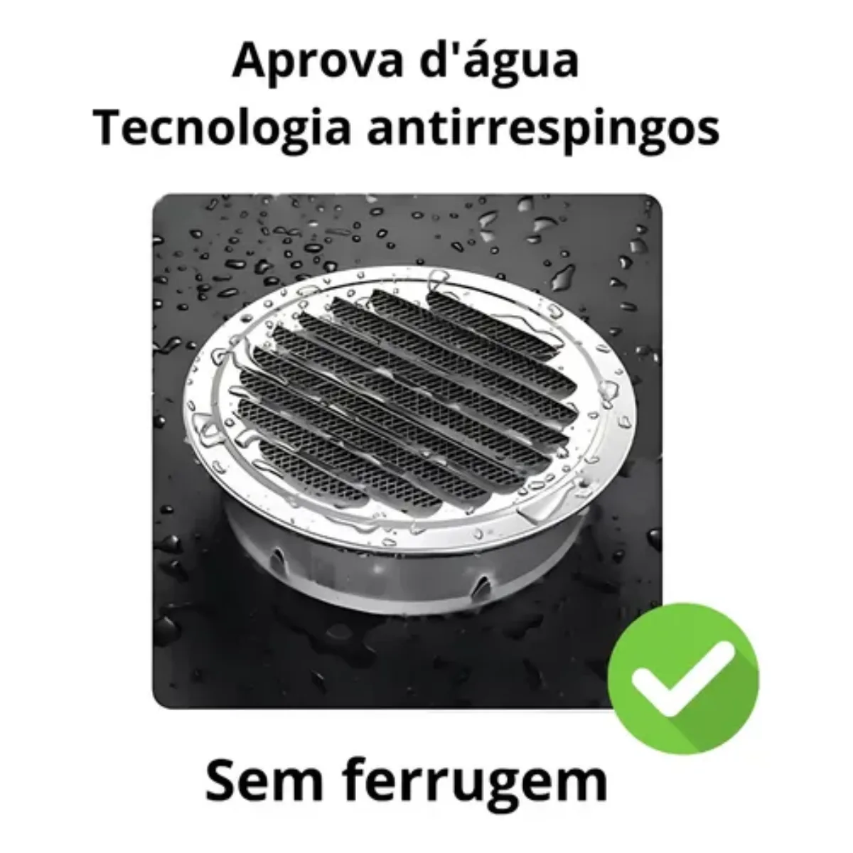 Kit Exaustão Coifa de Parede ou Ilha Grade Veneziana Inox Duto Abraçadeiras 6